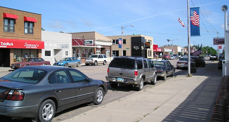 Image of downtown Stanley ND