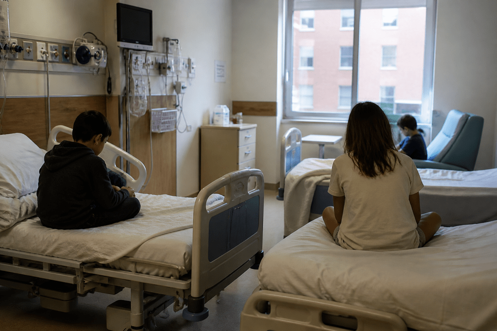 Foster children in hospital in Missouri