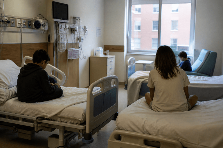 Foster children in hospital in Missouri